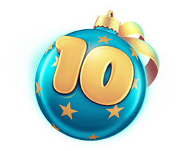 Number 10 Ornament