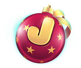 Letter J Ornament